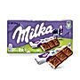 Milka Czekolada mleczna z mleka alpejskiego z nadzieniem mlecznym 87,5 g (8 sztuk)