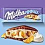 Milka Mmmax Czekolada mleczna z nadzieniem jogurtowym 300 g