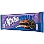 Milka Mmmax Oreo Herbatniki kakaowe i nadzienie mleczne o smaku waniliowym 300 g