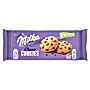 Milka Pieguski Choco Cookies Ciasteczka z kawałkami czekolady mlecznej 135 g