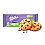 Milka Pieguski Choco Cookies Nut Ciasteczka z kawałkami czekolady mlecznej i orzechami 135 g