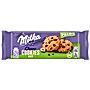 Milka Pieguski Choco Cookies Nut Ciasteczka z kawałkami czekolady mlecznej i orzechami 135 g