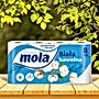 Mola Biała Bawełna papier toaletowy 8 rolek