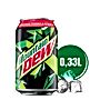 Mountain Dew Napój gazowany 330 ml