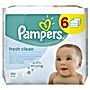 Pampers Fresh Clean chusteczki nawilżane dla niemowląt 6 x 64 sztuki