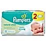 Pampers Natural Clean chusteczki dla niemowląt 2 x 64 sztuki