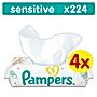 Pampers Sensitive chusteczki dla niemowląt 4 x 56 sztuk