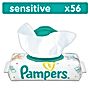 Pampers Sensitive Chusteczki dla niemowląt, 1x56 sztuk