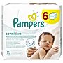 Pampers Sensitive chusteczki nawilżane dla niemowląt 6 x 56 sztuk