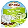 Président Twaróg Delikatny z ogórkiem 200 g