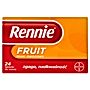 Rennie Fruit Tabletki do ssania smak owocowy 24 tabletki