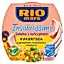 Rio Mare Insalatissime Sałatka z tuńczykiem kukurydza z groszkiem marchewką i oliwkami 160 g