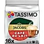 Tassimo Jacobs Café au Lait Kawa w kapsułkach 184 g (16 sztuk)