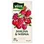 Vitax Inspiracje Herbatka owocowo-ziołowa aromatyzowana o smaku maliny i wiśni 40 g (20 x 2 g)