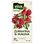 Vitax Inspiracje Herbatka owocowo-ziołowa aromatyzowana o smaku żurawiny i maliny 40 g (20 x 2 g)